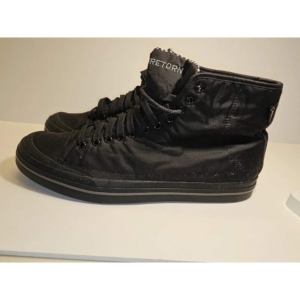 Trentorn Mens Bailey Waterproof High Top Sneakers Size 11 Black